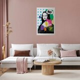  Plakat - Mona Lisa Pop-Art 21x30 Bez okvira s margom | shoptok.hr