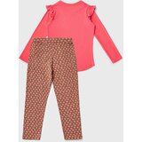 Charlie Choe Dolga dekliška pižama Flowerr days | Shoptok.si