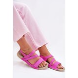 Zazoo Ladies Leather Sandals K1004 Fuchsia | ePonuda.com