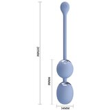 Pretty Love 2025 Silikonske vaginalne kuglice Love Willie sa vibracijom i daljinskim upravljanjem BI 14548W A5 | ePonuda.com