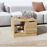  Stolić za kavu boja hrasta 50x50x36 cm konstruirano drvo | shoptok.hr
