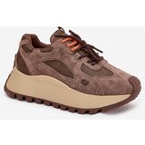 Big Star Leather Platform Sneakers Womens Big Star | Shoptok.si