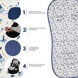 Zopa zračni univerzalni umetak za kolica Breeze Sailor Blue | shoptok.hr