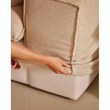 Kave Home Bež lanena sedežna garnitura 280 cm Anarela – | Shoptok.si