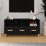 vidaXL TV ormarić crni 102 x 36 x 50 cm od konstruiranog drva Cijene