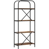  Polica Staro drvo 60 x 30 x 146 cm Konstruirano drvo | shoptok.hr