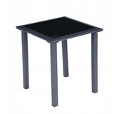 Modern Home Set od 2 ležaljke za baštu sa stolom Black | ePonuda.com