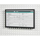 RAU Držalo za ploski zaslon, za montažo na perforirano ploščo, ŠxGxV 130 x 25 x 130 mm | Shoptok.si