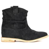 Resti Black boots a'la cowgirls on a covered anchor Daressco - Footwear | ePonuda.com