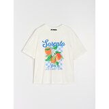 Sinsay Pamučna majica s printom | shoptok.hr