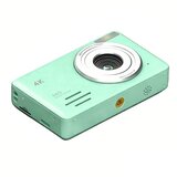INF 4K 64MP Digitalni Fotoaparat z 18x Zoomom - Potovalna Kamera za Selfije Green, (5000235282) | Shoptok.si