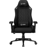CHA41, Ergonomic Gaming Chair Advanced, premium anti-stain fabric, Black/white