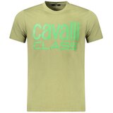 Cavalli Class Muška Majica Kratkih Rukava Zelena | shoptok.hr
