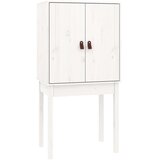  Visoka komoda bijela 60 x 40 x 120 cm od masivne borovine | Eponuda.ba