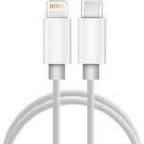 AVIZAR Kabel USB-C za polnjenje in sinhronizacijo Lightning 1 m - bel, (20630325) Cene