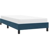  Okvir kreveta bez madraca tamnoplavi 80x210 cm baršun | shoptok.hr