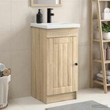  Kupaonski umivaonik s sudoperom Hrast sonoma 42 x 40 x 84,5 cm | shoptok.hr