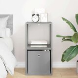  Nočna omarica Betonsko siva 35 x 32 x 68,5 cm Konstruiran les, (5000233411) | Shoptok.si