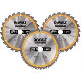 Dewalt DT1963 set od 3 lista pile za drvo 250x30 mm Cijene