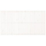  Zidno uzglavlje bijelo 204x3x110 cm od masivne borovine | shoptok.hr