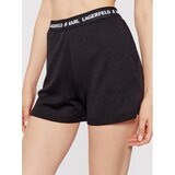 Karl Lagerfeld Kratke hlače pižama Logo 215W2183 Črna | Shoptok.si