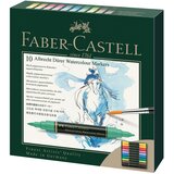 Marker OBOSTRANI AKVAREL 10BOJA ALBRECHT DÜRER FABER CASTELL 160310 SORTIRANO | shoptok.hr