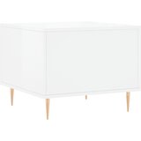  Stolići za kavu 2 kom sjajni bijeli 50x50x40 konstruirano drvo | shoptok.hr