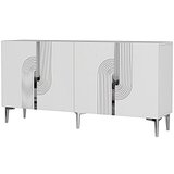 Hanah home Komoda Meyra 150, Bijelo-siva | Eponuda.ba