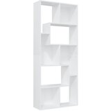 Maison Chic Knjižna omara - Knjižni regal bela 67x24x161 cm iverna plošča, (21725743) Cene