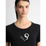 Liu Jo Majica zlatna / crna | shoptok.hr