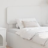 vidaXL Vzglavje z vzglavjem Bela 80 cm Konstruiran les | Shoptok.si