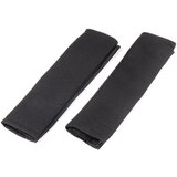 Amio zaščita za varnostni pas iz velurja na ježka 30x6cm 2 kosa črna | Shoptok.si