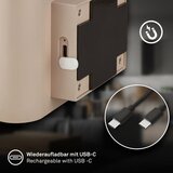 BRILONER 3878011 - led punjiva zidna svetiljka sa senzorom chat LED/3W/5V 2000 mah bež | Eponuda.com