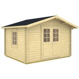 Male kuće Drvena vrtna kućica ALABAMA 355 × 294 cm – bez završnog krovnog pokrova | shoptok.hr