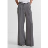 Urban Classics women's wide-legged trousers grey | ePonuda.com