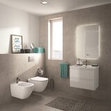 Ideal Standard SIKOSIST3503 Testra viseča brezrobna WC školjka z WC desko s počasnim zapiranjem | Shoptok.si