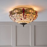 Endon 70723 - plafonsko svetlo tiffany dragonfly 2xE27/60W/230V prečnik 41 cm | Eponuda.com