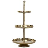 Posuda za Voće Home ESPRIT zlatan Aluminij 44 5 X 44 5 X 88 cm | shoptok.hr