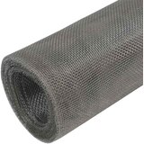  Mreža od nehrđajućeg čelika 100 x 1000 cm srebrna | shoptok.hr