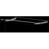 Ručna Ročna zložljiva senčnica z LED lučmi krema 3,5 x 2,5 m, (5000204590) | Shoptok.si