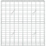  Gabion s žicom debljine 5 mm i mrežom 10x10 cm 100x20x100 cm | shoptok.hr