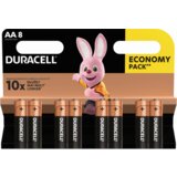 Duracell baterije duracell basic aa LR6 (8 kosov, 1,5 v) | Shoptok.si