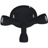 Candellux Lighting Mat crna stropna svjetiljka s metalnim sjenilom 29x29 cm Picardo – | shoptok.hr