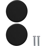  Kabinetski gumb 2 pcs Crna 18 x 23 mm Željezo | Eponuda.ba