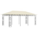  Sjenica s mrežom protiv komaraca 6 x 3 x 2,73 m krem | shoptok.hr