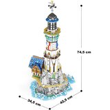  Reobrix konstrukcijske kocke srednjovjekovni svjetionik s LED svjetlima, 2966 dijelova | shoptok.hr