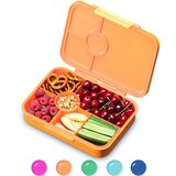 None schmatzfatz Lite, deseta kutija, 6 odjeljaka, 20,8 × 4,5 × 15 cm (Š × V × D), bez BPA, ekstra lagan Tritan Cijene
