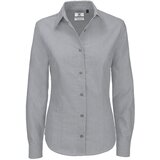  ŽENSKA SRAJCA DOLGI ROKAVI B&C OXFORD 135G SREBRNA XL!! Cijene