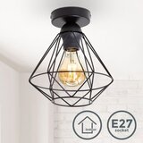  plafonsko svetlo 1xE27/40W/230V crne boje | Eponuda.com