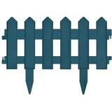 vidaXL Obroba za travo 25 kosov zelena 10 m PP | Shoptok.si